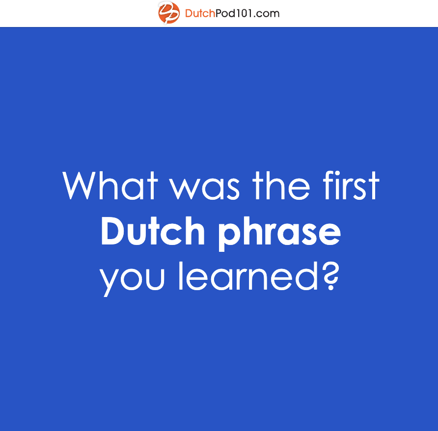 DutchPod101 tweet picture