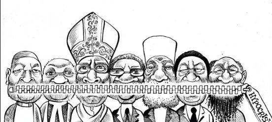 Sambannz's tweet photo. Our religious leaders in times when Ugandans need them the most... https://t.co/cmmkCKznxc