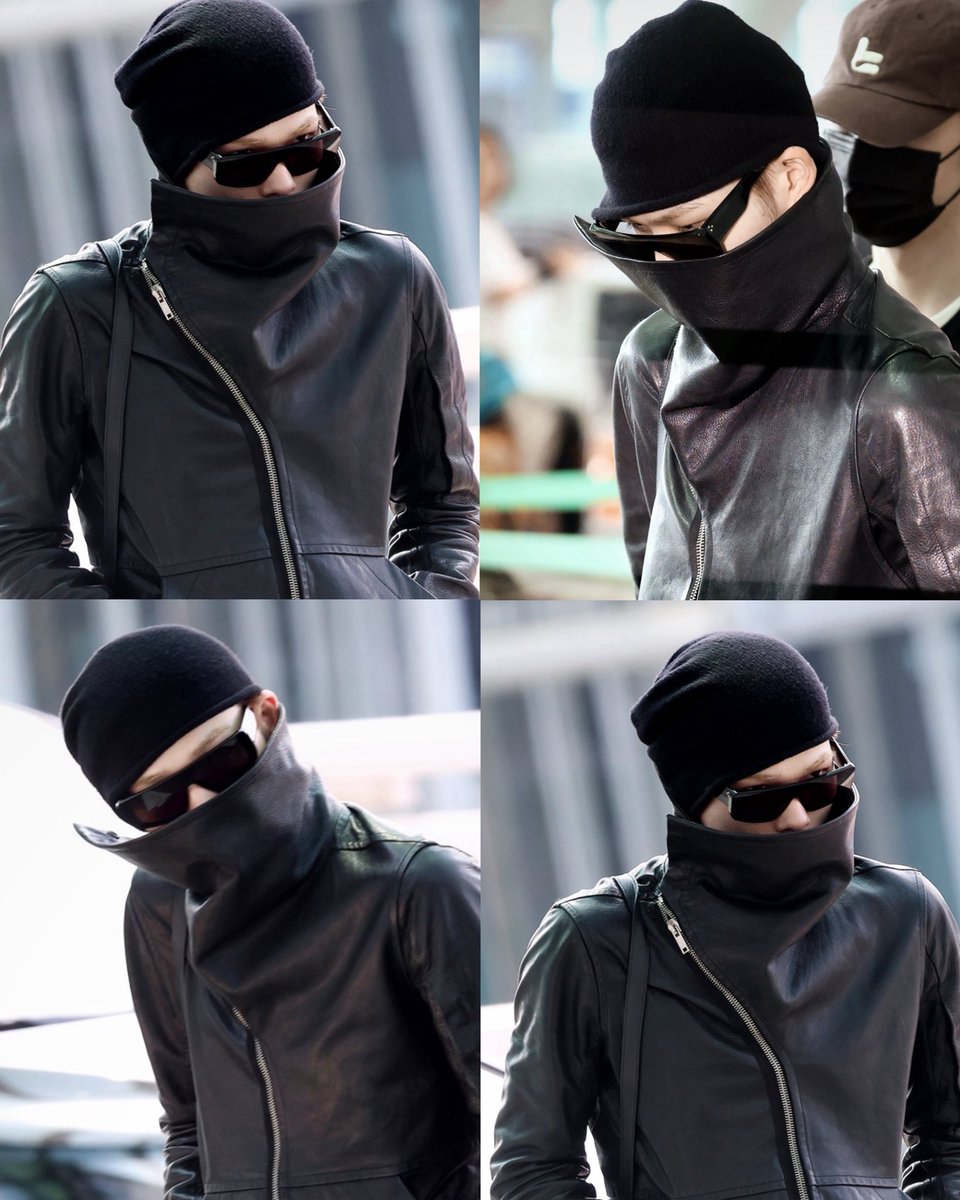 Puma24Girl's tweet photo. NI-KI’s style on his way to Brazil…his aura is INSANEEE !! https://t.co/O57Z2etgAJ