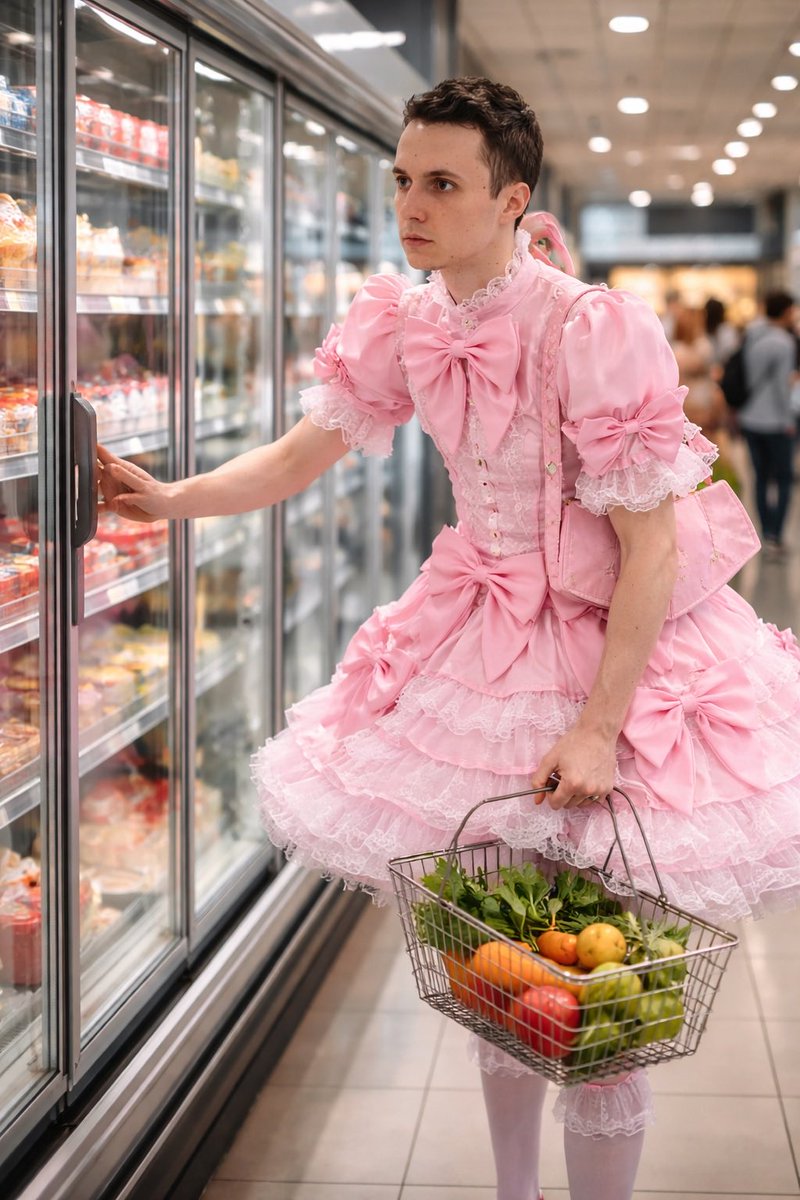 humilliatedTina's tweet photo. “So far so good, people are believing me when I tell them it’s for a bet but what about next week and the week after when she makes me wear other dresses, what shall I say then?” https://t.co/8ECTh2Ownk