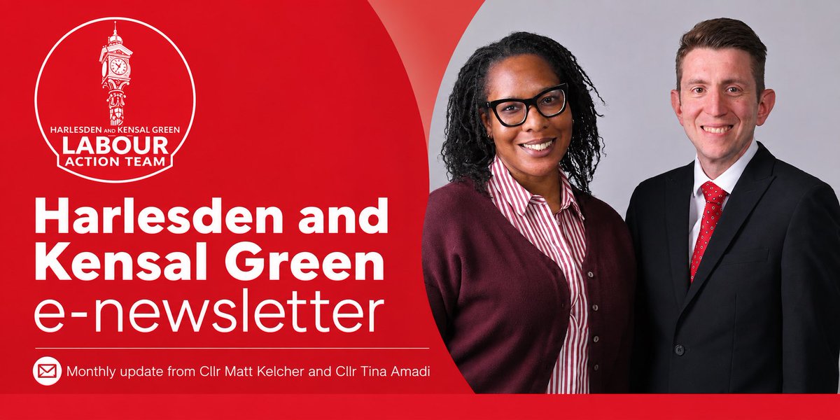mattkelcher's tweet photo. 📰 Your July 2026 #Harlesden and #KensalGreen e-newsletter is here!
Stories include:
Supporting community gardens
🎟️ Summer fairs and parties
🧑🧑🧒🧒 Backing youth services
✏️ Investing in schools
➕ Much more!
🔗 Read more here: https://t.co/Gj9uqLD09c https://t.co/mQaf3p9Bn2