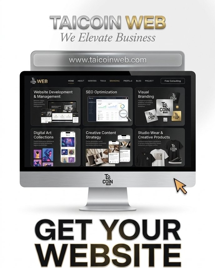 Taicointech's tweet photo. ✨ Building Brands Through Strategic Creativity
🌐 Premium Websites
📈 SEO Solutions
🎨 Visual Branding
🚀 Digital Growth
https://t.co/NUf12HfZd8 https://t.co/ZIWKwUEDNi