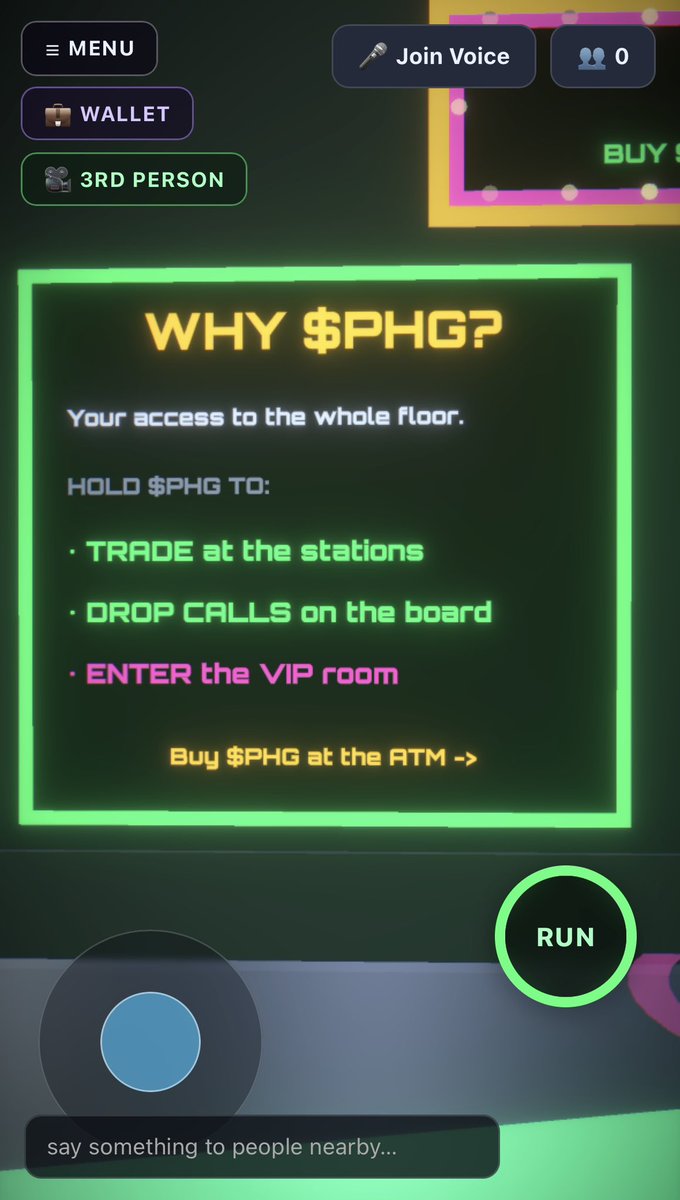 PumpHouseGame's tweet photo. The 🏧  is LIVE! swap  $Sol for $PHG  on the lobby floor! token gating is also coming.. 

CA: 8GBF9wS8tQn9ykweZLAvyVN7QMyhzYzYw1HNFxULpump https://t.co/867C8cLv8D