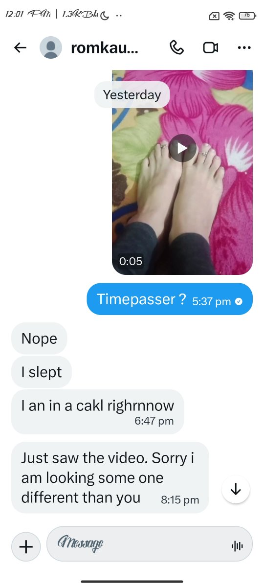 Your_goddess_s1's tweet photo. Be aware.

People @romkaush722 like this are just time-passers and photo/video collectors.

Because of people like him, genuine slaves earn a bad reputation. It's also the reason many Dominatrixes find it difficult to trust new slaves.

Slave nd dom friends report him https://t.co/vf5nXxKBk5