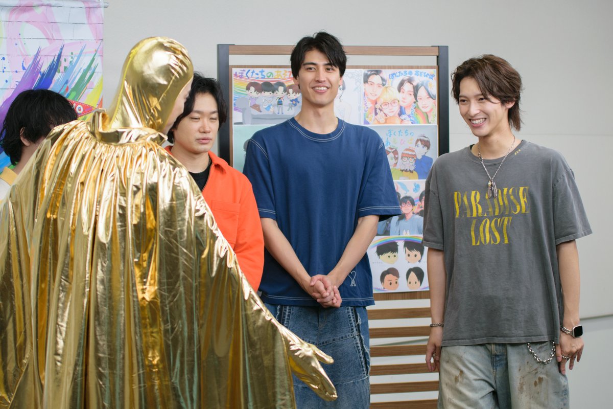 our_asobiba's tweet photo. ポジ男マン編🌟 https://t.co/hjaTYwTH8O