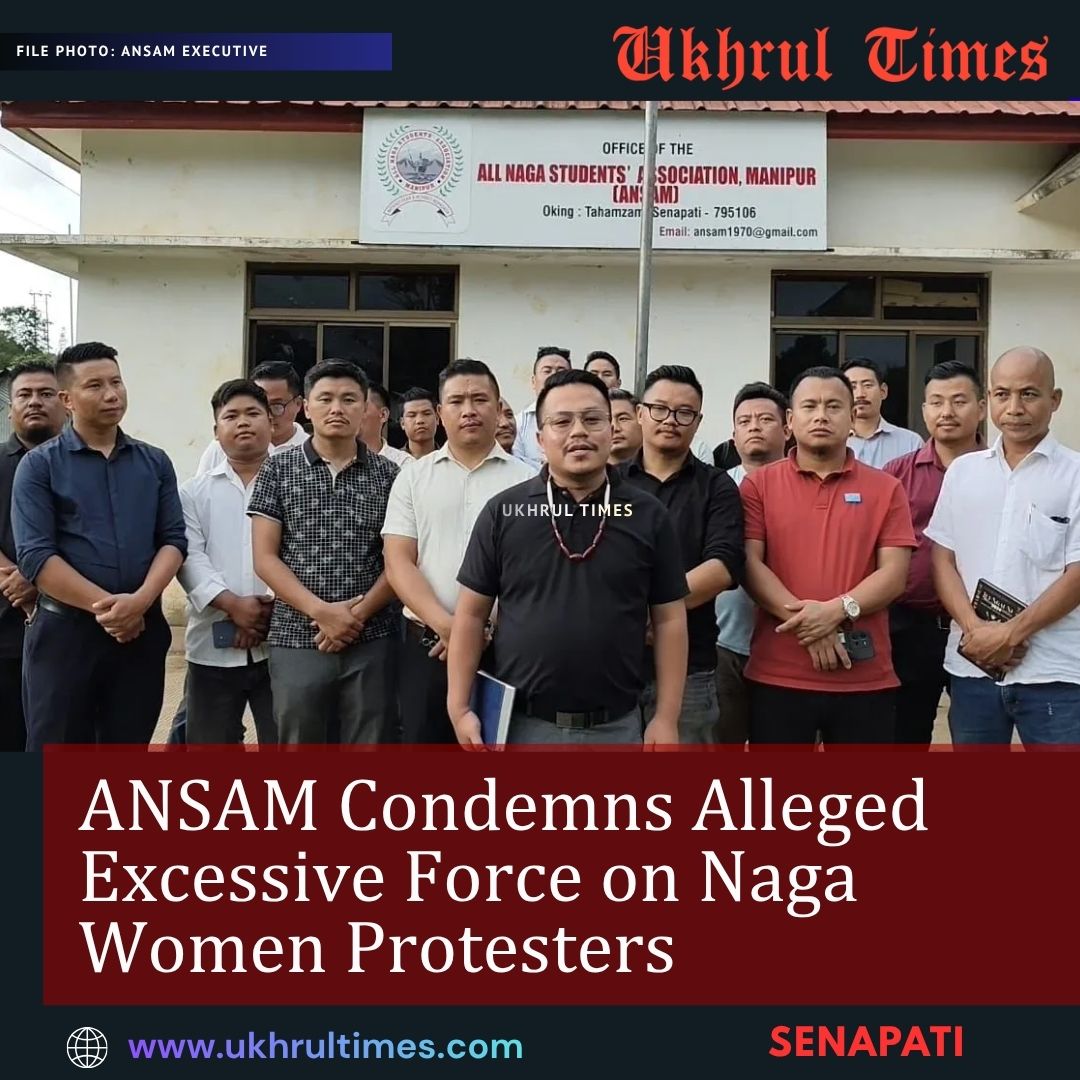 ukhrultimes's tweet photo. #SENAPATI: In a statement, #ANSAM alleged that personnel of the CRPF and Kangpokpi Police, under the command of SDPO Lalboi Lunkim, opened fire on women protesters and demolished a traditional Naga village gate using a JCB during the agitation. The student's body also claimed that fired bullets were recovered from the protest site the following morning. The allegations could not be independently verified.

More: https://t.co/RhVrzv4zqF
