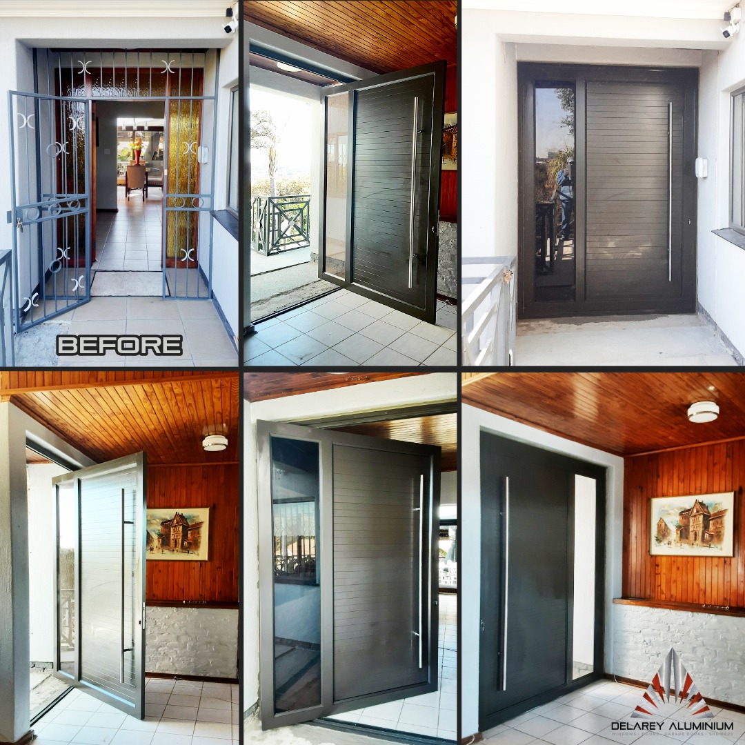 DelareyW's tweet photo. 🚪 𝗔𝗻 𝘂𝗻𝗳𝗼𝗿𝗴𝗲𝘁𝘁𝗮𝗯𝗹𝗲 𝗳𝗶𝗿𝘀𝘁 𝗶𝗺𝗽𝗿𝗲𝘀𝘀𝗶𝗼𝗻! ✨

We designed and installed this grand 1800x2400 Bronze Aluminium Pivot Door to completely elevate this entrance. Featuring solid aluminium slats &amp; 6.76mm Cool Bronze Laminated Safety Glass. https://t.co/3vqIR2kSCA