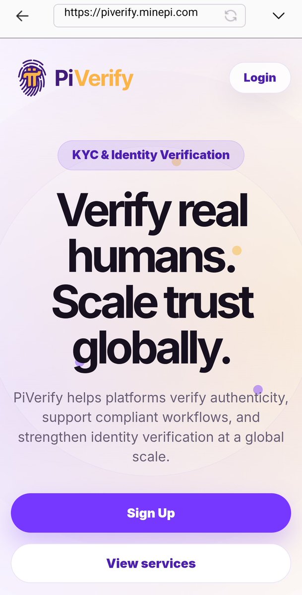 Kamelkadah99's tweet photo. 🚀🚀🚀🚀🚀🚀🚀🚀🚀🚀🚀🚀🔥🔥
🚀 **Official Announcement from Pi Network – Pi2Day 2026**

Pi Network has officially launched **PiVerify**, a new KYC and Identity Verification service designed for third-party companies and external platforms.

### What Exactly Is Happening?

Pi Network is expanding its proven real-human verification technology — developed over the past years — and making it available to the broader market outside its own ecosystem.

The service is built on the same robust infrastructure that has successfully verified **over 18 million real users** across **more than 200 countries and regions**, combining advanced **AI + distributed human validation**.

### What Does PiVerify Offer Businesses?

- Real identity verification (ID + Document Authenticity + Liveness checks)  
- Compliance screening (AML, Sanctions, and minor status verification)  
- Advanced anti-abuse protection (duplicate account & Sybil detection)  
- Periodic re-verification (liveness and palm rechecks)  
- Global authenticity scoring and verified user segmentation  

### Why Is This Significant?

With PiVerify, any platform or business can now leverage Pi’s battle-tested verification system to confirm that their users are **real humans**, reduce fake and duplicate accounts, and meet regulatory compliance requirements.

Businesses will be able to pay for the service using **PI**, creating direct, real-world utility and demand for the Pi token from outside the Pi ecosystem.

This marks a major step in transforming Pi’s verification technology into a globally accessible infrastructure.

### How to Try PiVerify?

Companies can sign up for free and test the service in **Sandbox mode** through the official website:

🔗 **https://t.co/oetemMkqOL**

#PiNetwork #PiVerify #Pi2Day2026