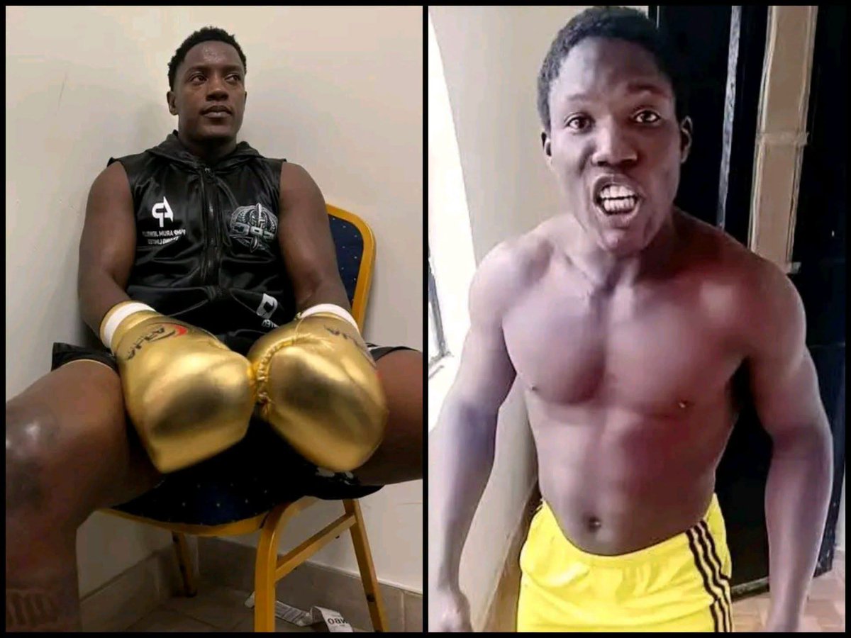 Timeitatell's tweet photo. Shakib has accepted the Majembe Challenge. He is calling out Oga Obinna to organize a boxing match between him and Majembe. Both fighters will bring their belts to the ring, and the winner takes all the belts.
#vurugu3
#Vurugu challenge https://t.co/aoLEmwry6m