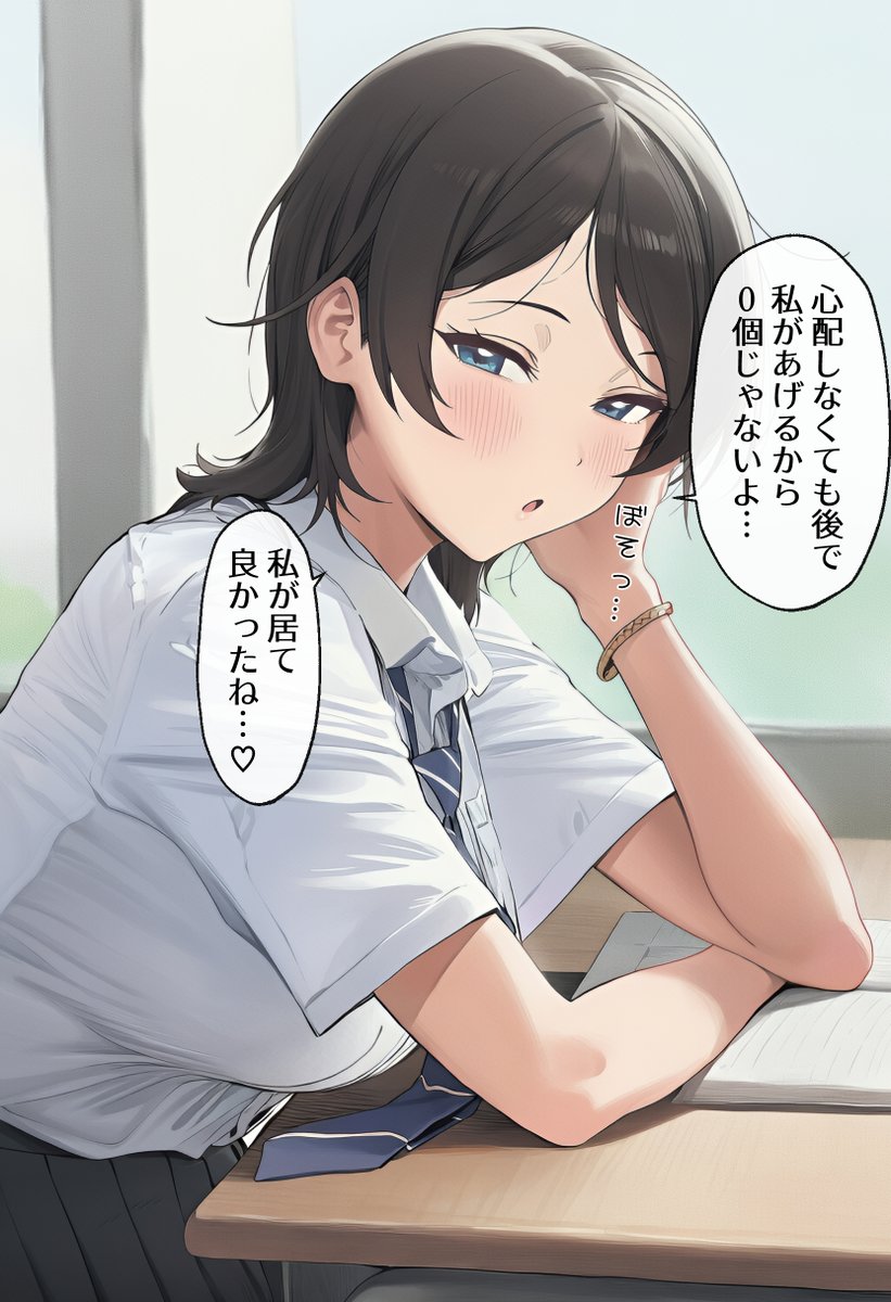 Lightoria's tweet photo. ボーイッシュな幼馴染にバレンタインでからかわれる話（2/2） https://t.co/SSJERqz42C