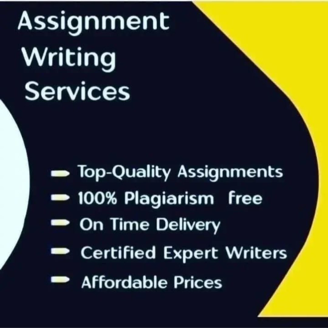 Cornell_writer's tweet photo. Pay expert to help with:

Masters and undergraduate assignments
Excel 
Biology paper
Nursing essay
Finance 
Econometrics 
SPSS
Article writing
Pay Philosophy 
Discussion post
Sociology 
Online class
Lab report https://t.co/EFAOFjJtDl