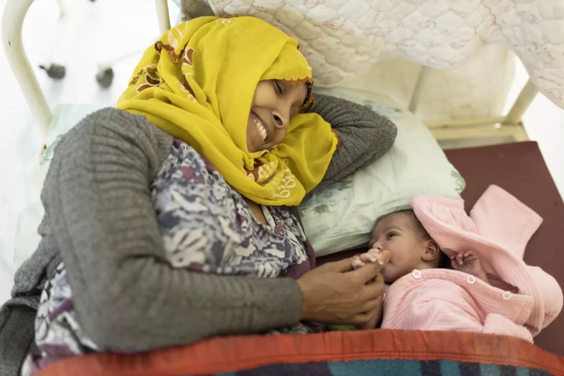 UNICEFAfrica's tweet photo. Flexible funding drives impact where it’s needed most.

In Ethiopia’s Amhara region, vulnerable children &amp; mothers are accessing vital maternal &amp; health services, helping give every child the best start in life. @UNICEFEthiopia 

Thanks @FCDOGovUK &amp; @UKinEthiopia. #ForEveryChild https://t.co/lOqyjURJfk