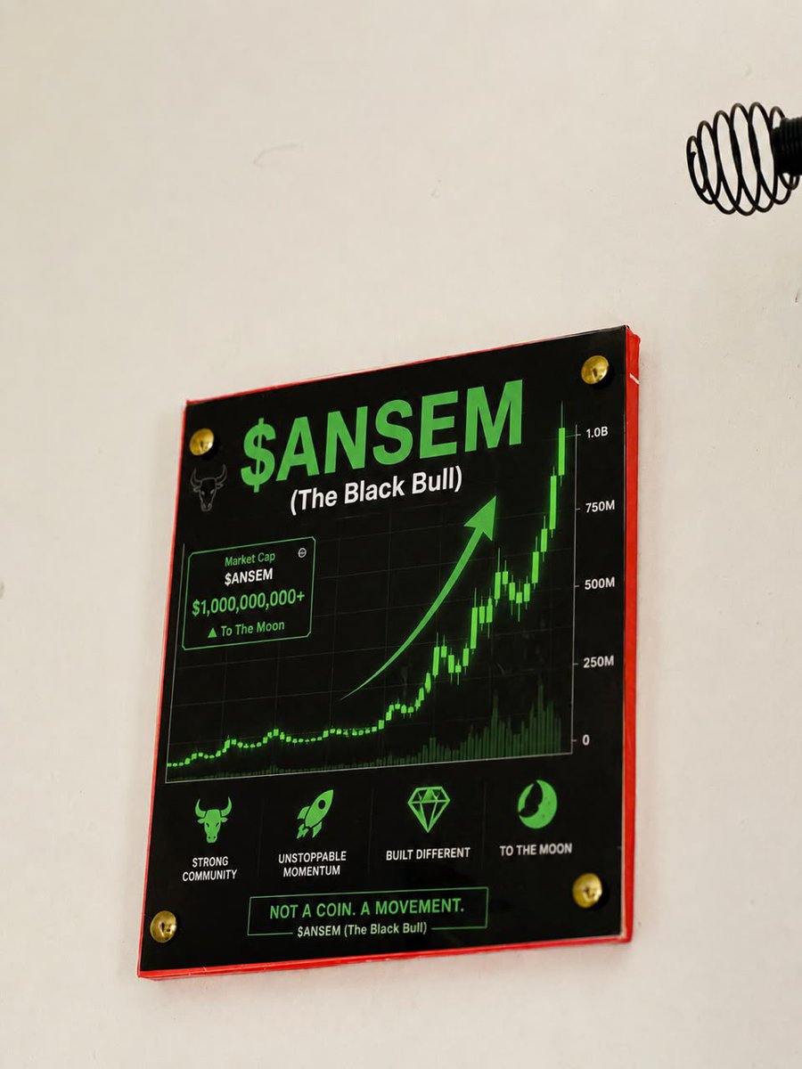zaruqweb's tweet photo. GM ANSEM.
Everyone’s asking for an airdrop. I figured I’d earn attention instead. 😄
Made a 3D $ANSEM frame for my room because this narrative has completely taken over CT.
The next idea is even crazier. Stay tuned. https://t.co/5EfQieHqUZ