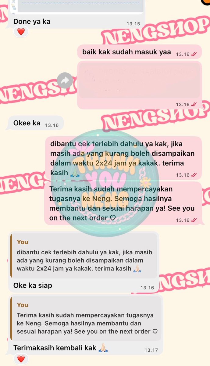enengeulis's tweet photo. TESTIMONI JASA FORMATTING PROPOSAL SKRIPSI ✅ #Thankyou_Neng (30/06/26) https://t.co/s5sOV0ygne