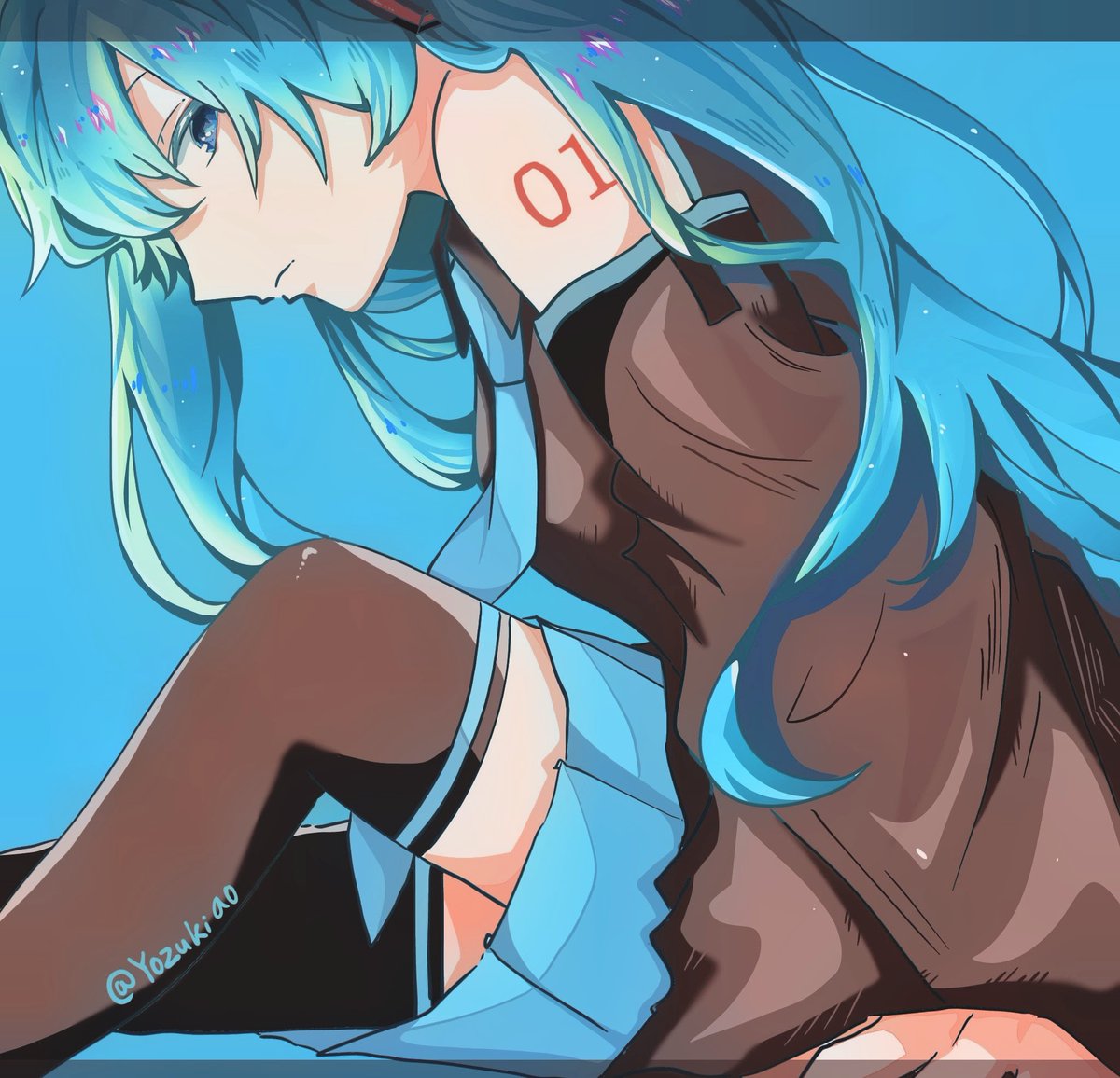 Yozukiao's tweet photo. 服の色を黒メインにしてみました(⁠^⁠^⁠)
#初音ミク #イラストㅤㅤㅤ https://t.co/43mSGzZeuK