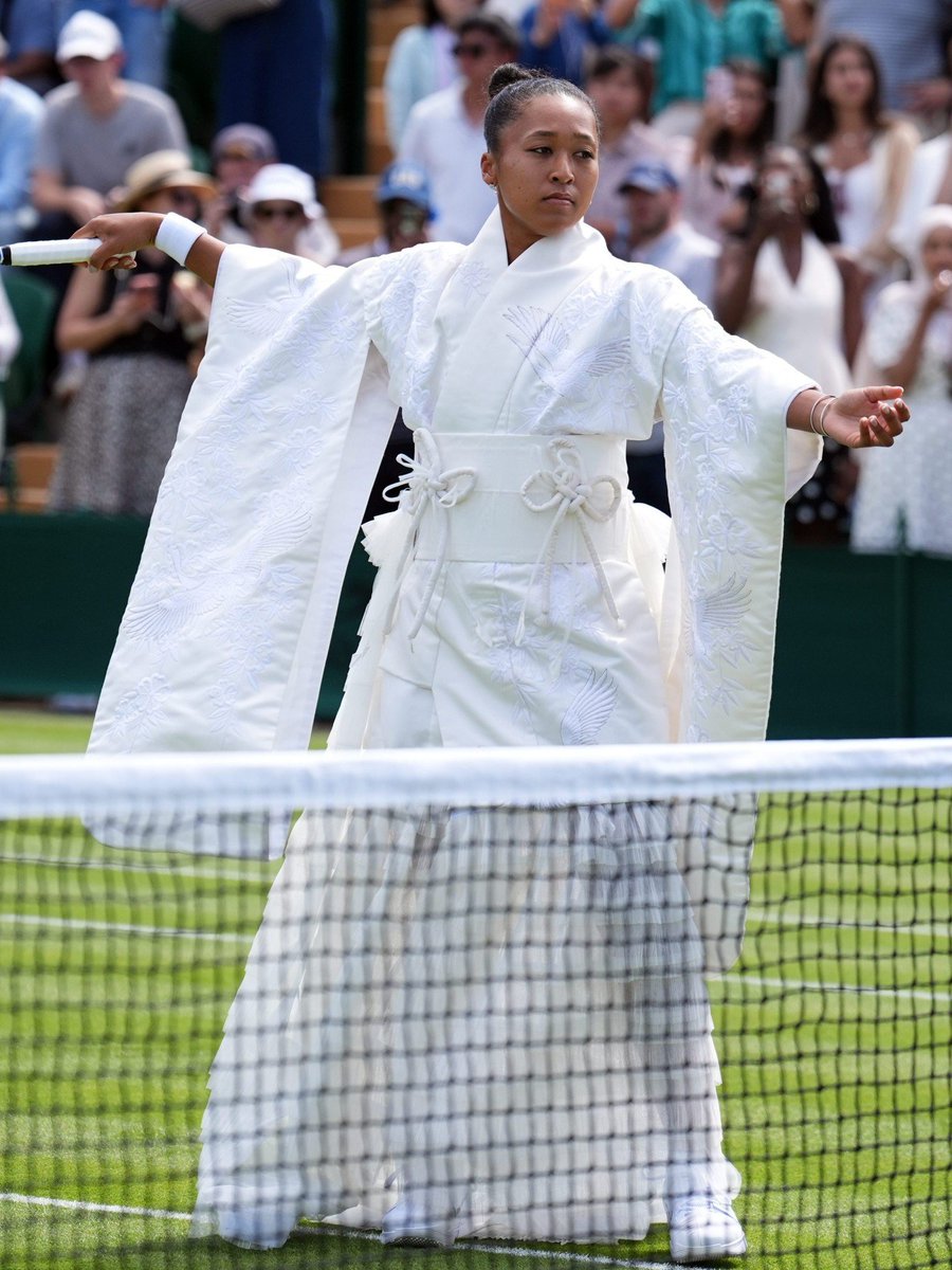 4AAAAart's tweet photo. Naomi Osaka’s Wimbledon Opening Look by Hana Yagi https://t.co/KEPXZPMnOz