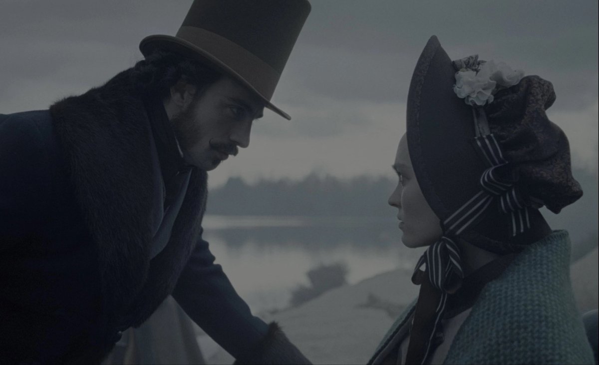 lilyrosedrus's tweet photo. Aaron Taylor-Johnson &amp; Lily-Rose in Nosferatu / Werwulf https://t.co/YFoPZbnf0L