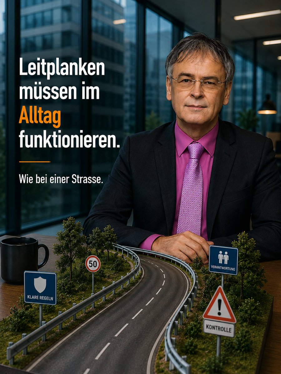 pusterhofer's tweet photo. Viele Unternehmen haben bereits eine KI-Richtlinie.
Aber wissen Mitarbeitende auch, was sie im Alltag tun dürfen?
Leitplanken wirken nicht auf Papier.
Sie wirken im Alltag.
https://t.co/04Xblrbx6S
#PusterhoferRudolf #MarketingohneBullshit #Sichtbarkeit https://t.co/xrr13JF6xw