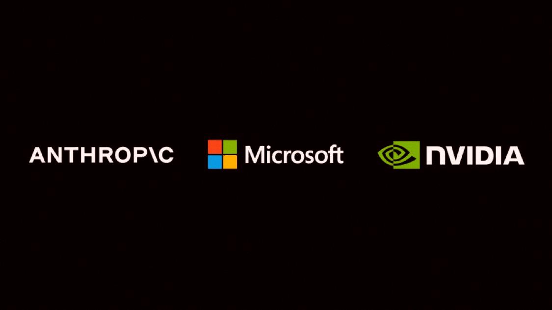 0114_38's tweet photo. Nvidia $NVDAが今日こんなの投稿してたよ：

「ClaudeモデルがMicrosoft Foundryで一般公開されたよ。Azure上でNVIDIA GB300 NVL72プラットフォームとNVIDIA Quantum-X800 InfiniBandネットワークで動いてるんだって」 https://t.co/mDv5cbaa1z