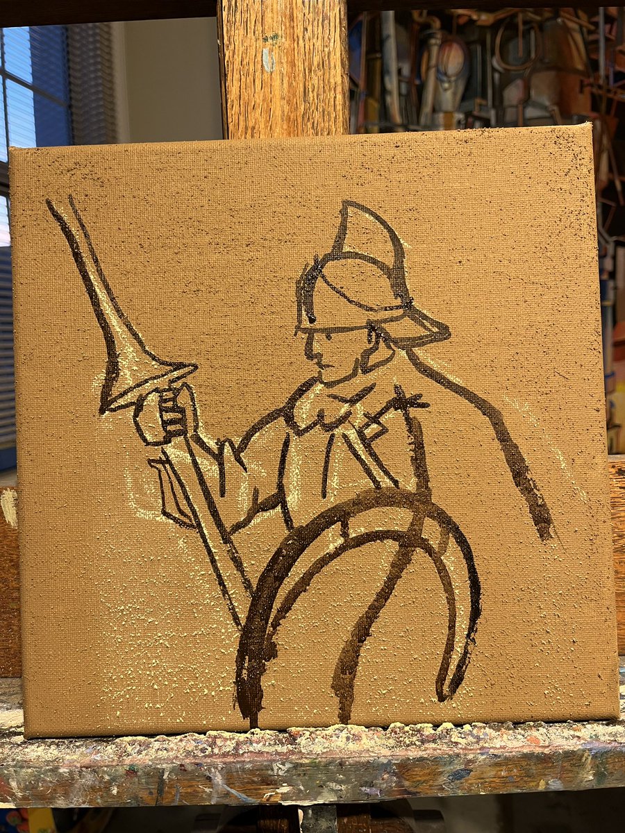 lachlangoudie's tweet photo. In the 10th chapter of The Secrets of Painting, I experiment with techniques used by Rembrandt van Rijn to paint ‘A Man in Armour’ (1655). These photographs show the development of a study I made inspired by Rembrandt’s ‘A Man in Armour’ on display @KelvingroveArt https://t.co/75RJBxqprl