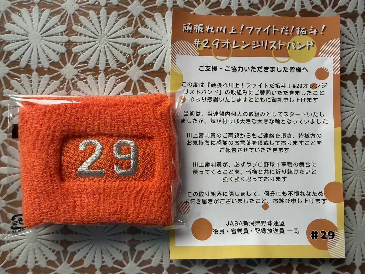 Ponta_KMC's tweet photo. JABA新潟県野球連盟の方々の活動に感銘を受け、僅かではありますが賛同させて頂きました。

支援金は川上審判員のご家族に渡してくださるそうです。
気になる方は連盟のインスタグラムか画像のQRコードからページをご覧ください🙇

https://t.co/LQGbd0DvpU https://t.co/s4uE1Gdwrw