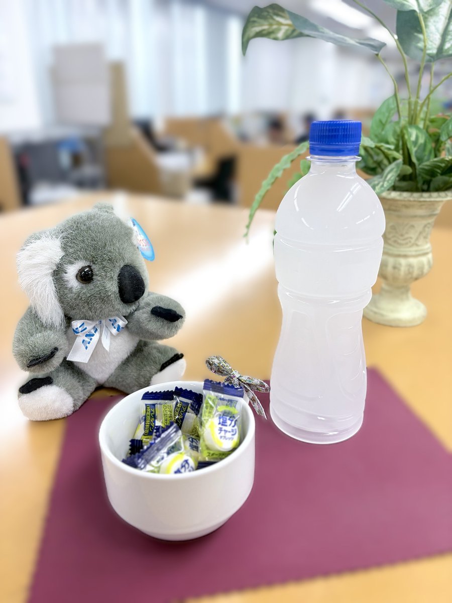 syscare_archi's tweet photo. これから本格的に暑くなりますね☀️
当社では熱中症対策として、スポーツドリンクや塩分���給用の飴を常備し、スタッフが自由に利用できるようにしています
健康経営優良法人として、社員一人ひとりが安心して働ける環境づくりに今後も取り組んでまいります
#熱中症対策 #健康経営 #健康経営優良法人 https://t.co/XwsUGRbWtl