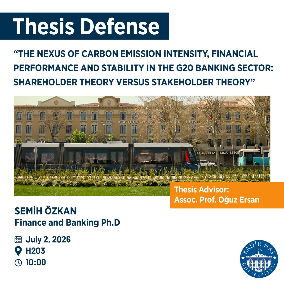 khasedutr's tweet photo. Semih Özkan Doktora Tez Savunması

Detaylı bilgi: https://t.co/TwzlhKv2AW

#KHAS #TezSavunması #ThesisDefense #FinansveBankacılık #FinanceandBanking

Semih Özkan Ph.D Thesis Defense Announcement

More information: https://t.co/syfEvoSZRg https://t.co/R3OfMyCj10