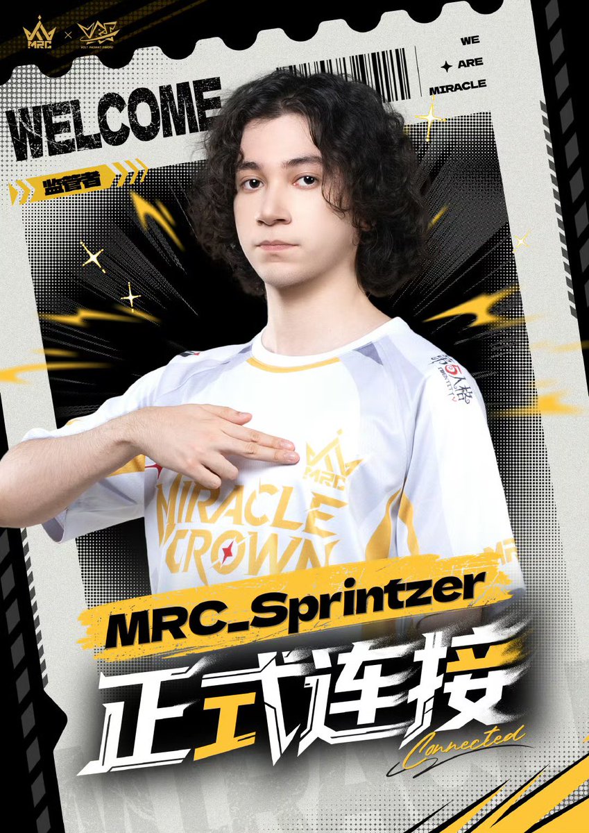 idvCC_twt's tweet photo. (30.06.26) 
Sprintzer has joined Miracle Crown. https://t.co/G0hVrIdYE1