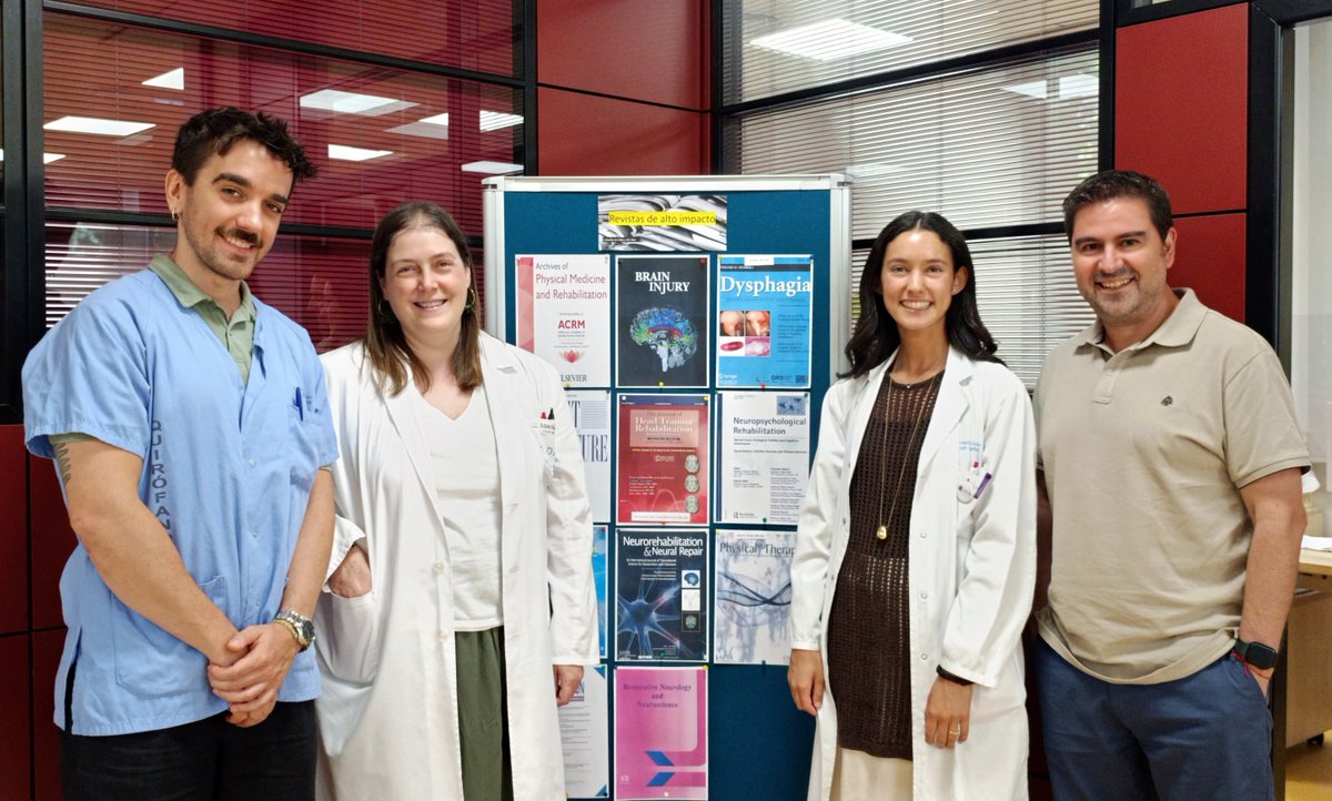 CreCeadac's tweet photo. 📸Esta semana Pablo Sobrino Fernández y Alicia García Penedo, residentes de medicina física y rehabilitación del Hospital Clínico San Carlos, concluyeron su periodo de rotación en el #Ceadac. https://t.co/PYcrLHFZa9