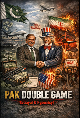 adara_khan's tweet photo. Viral leaks and Iranian sources expose Pakistan's secret logistical aid to US against Iran—allowing drones and aircraft over their skies for debt relief, arms deals, and incentives. Betrayal wrapped in hypocrisy amid economic pressures! #PakDoubleGame #PeaceMakerCDF https://t.co/MCB6SJ4JEY