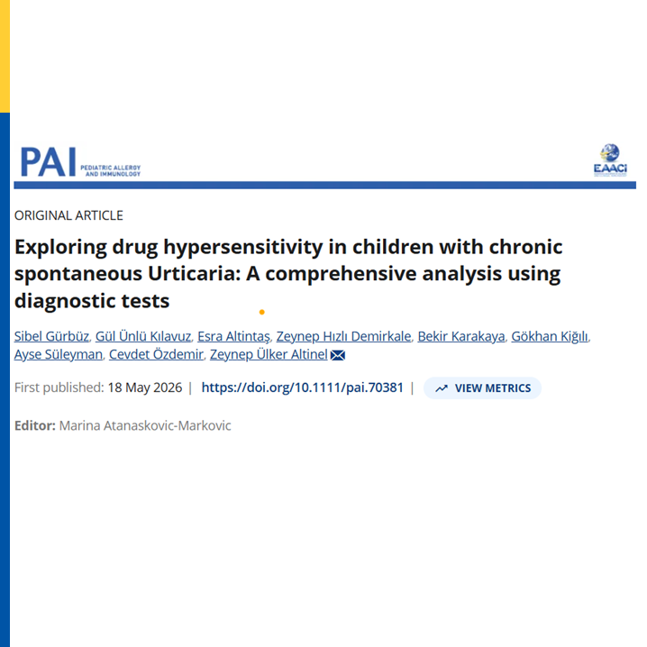 pai_eaaci's tweet photo. Drug hypersensitivity is common in children with chronic spontaneous #urticaria (#CSU). Clinical history is informative, and a suggestive drug-related history should guide targeted diagnostic testing.

Observe this 🔗 https://t.co/Upa7Y37eGW
.
#pai_journal #originalarticle #openaccess #Drughypersensitivity #chronicspontaneousurticaria #comprehensiveanalysis #diagnostictesting