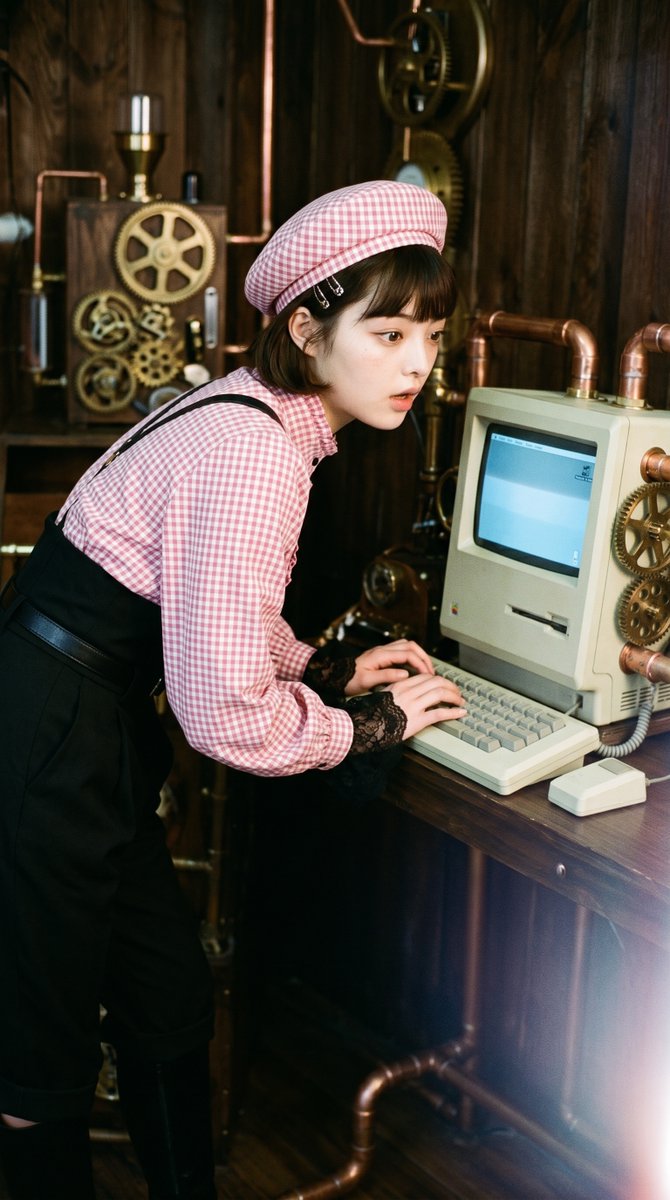 Steampunk technology is very advanced!