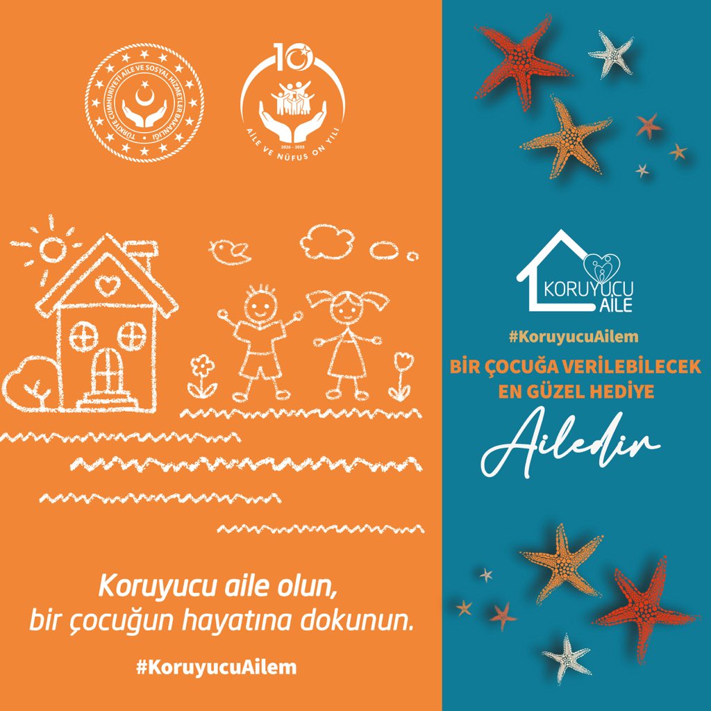 drmemisoglu's tweet photo. Bir çocuğun hayat yolculuğuna ortak olmak, onun geleceğe umutla bakmasını sağlamak paha biçilemez bir değerdir.

Sayın @EmineErdogan Hanımefendi’nin himayelerinde sevgiyle örülen koruyucu aile hareketi, bugün binlerce evladımıza umut oldu. Bu büyük gönül köprüsüne ortak olan, çocuklarımıza kol kanat geren tüm ailelerimize canıgönülden teşekkür ediyorum.

30 Haziran Koruyucu Aile Günü kutlu olsun. İyi ki varsınız.

#KoruyucuAilem