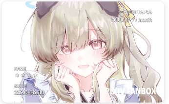St_ll0's tweet photo. fanboxのファンカードデザイン？を変更 https://t.co/Tkfvg6NWKr