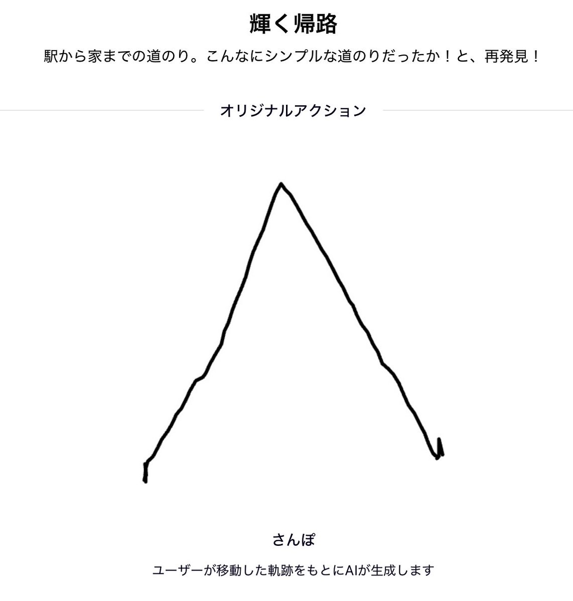 Poteer_AI's tweet photo. 【さんぽ作品紹介👣】
駅から家までの帰り道が、幻想的に輝くアート作品へ✨
作品名：「輝く帰路」

まっすぐ伸びる帰宅ルートが、光を放つ三角の結晶のような世界へ変化しました💎
何気ない帰り道も、歩けば特別な思い出になります🌙
#Poteer #ポティア #さんぽ #AIアート https://t.co/bS8BRSYTzM