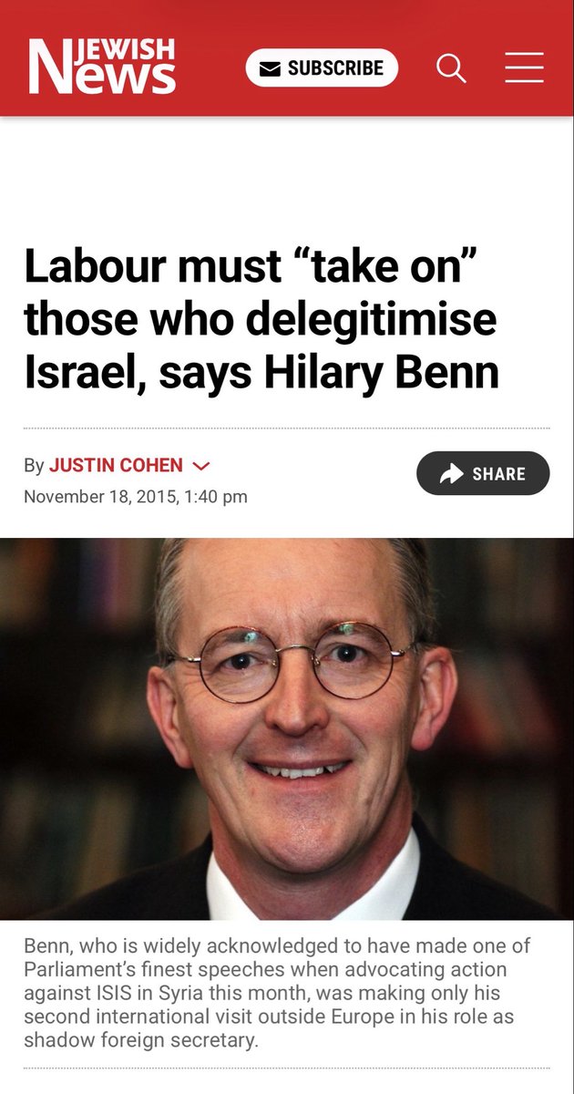 JohnStealer's tweet photo. This is Israeli asset &amp; @UKLabour MP Hillary Benn. Yes you heard it right, Tony Benns son

He visited Israel in 2015 with Joan Ryan, the Labour MP who was offered a million pounds by Israeli spy Shai Masot

Benn also urged his colleagues to combat the delegitimisation of Israel https://t.co/iDdVQf3sj8