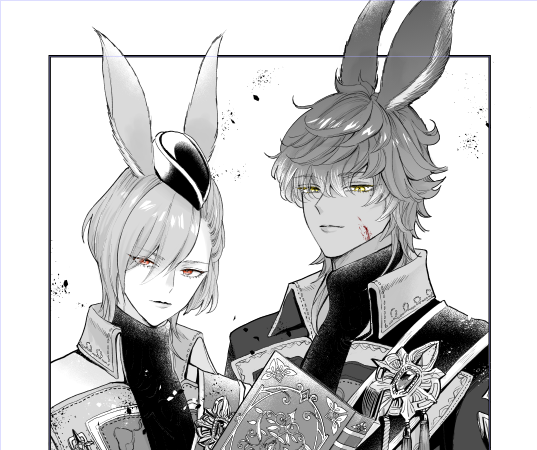 pict_p's tweet photo. フィールドコマンダーコートうさおたちwip https://t.co/veg5JbG3Tr
