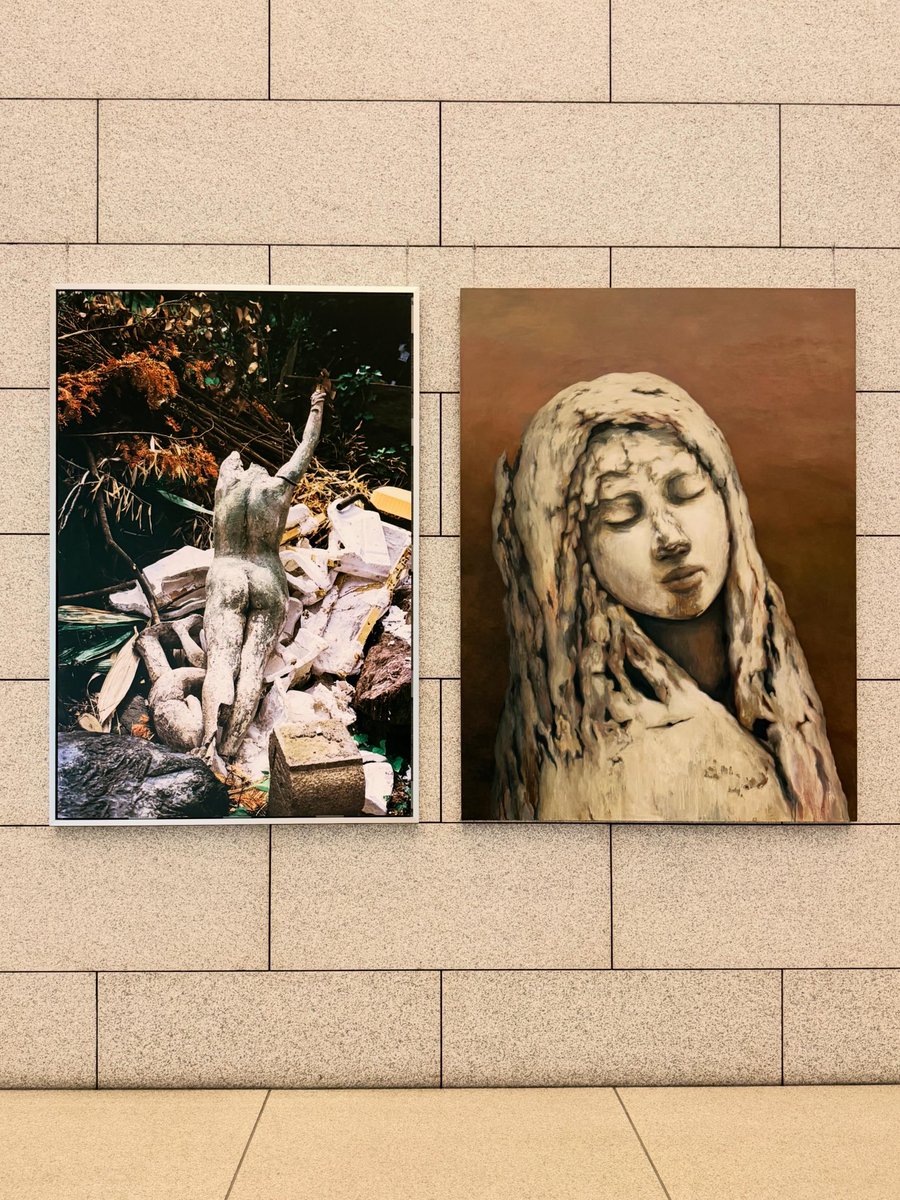 第一生命ロビーの「VOCA Collection Presented by 第一生命」展へ
