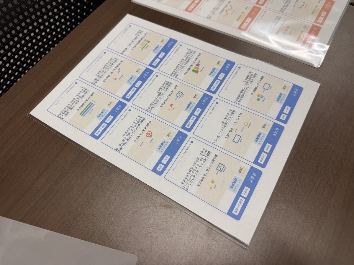 kimura27's tweet photo. 「自己調整学習と自由進度学習」の書籍で提案した、調整方略リストをもとに『調整方略カードゲーム』を開発中。
遊びながら学習を調整する方略が学べたら😊 https://t.co/5gkEfgsFmj
