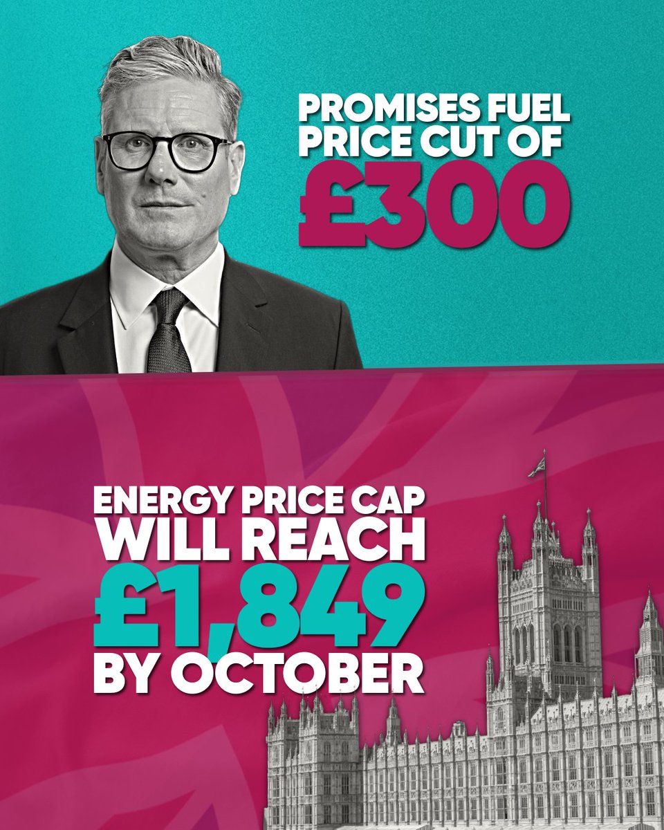LloydAMelville's tweet photo. ⚡ Energy bills are set to stay sky high this winter — almost £600 more than Labour promised.

🥶 Families in energy-rich Scotland are being hammered by Westminster failure.

🏴󠁧󠁢󠁳󠁣󠁴󠁿 Scotland’s energy should be in Scotland’s hands. https://t.co/CARlBj4Fmw