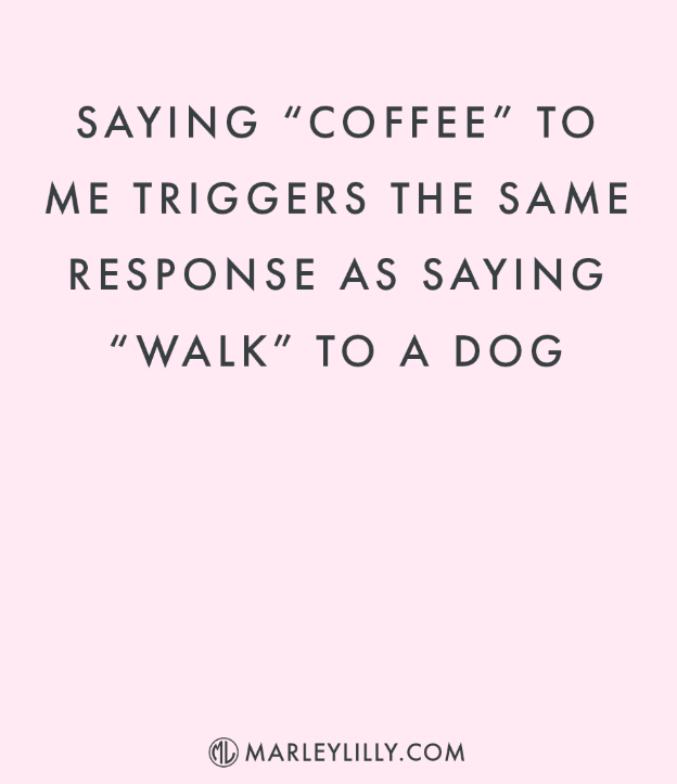 marleylilly's tweet photo. Don't say "coffee" unless you're prepared to take me with you ☕😂

Thanks to yesys.minimalmethod for the quote!! https://t.co/FEUD3zCPO5