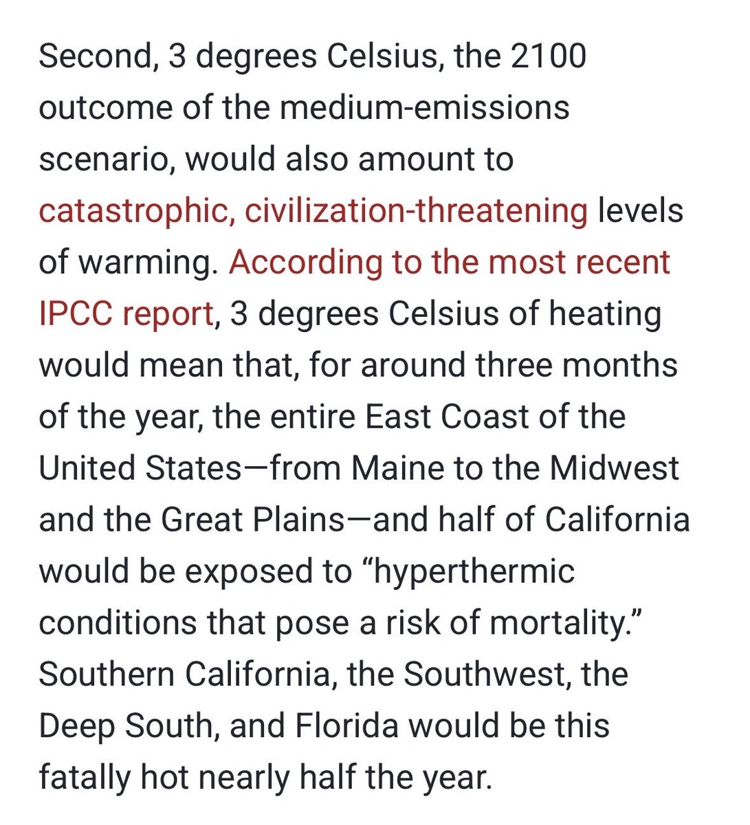 DoctorVive's tweet photo. As you experience this heat wave, please remember that we are on track to double our current amount of global heating in our children’s lifetimes, and the impacts of that warming are non-linear.

This is what’s going to happen if we don’t phase out fossil fuels👇 https://t.co/qw2u2Bzi5k