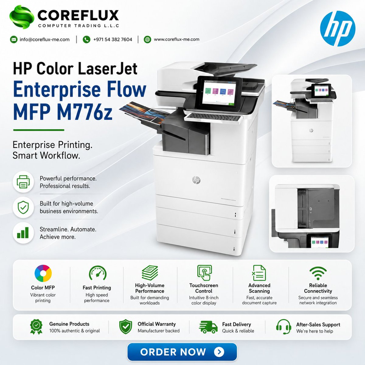 Power your business workflows with the HP Color LaserJet