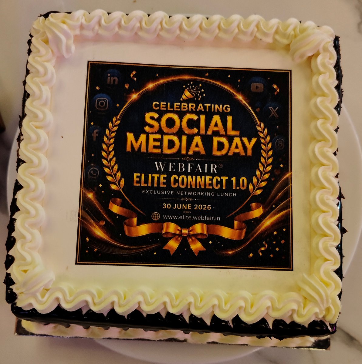 webfairindia's tweet photo. A big thank you to everyone who joined WebFair® Elite Connect 1.0 for our Social Media Day Special networking lunch.
#WebFair #EliteConnect #Networking #SocialMediaDay #BusinessNetworking https://t.co/4KwFXe7DPs
