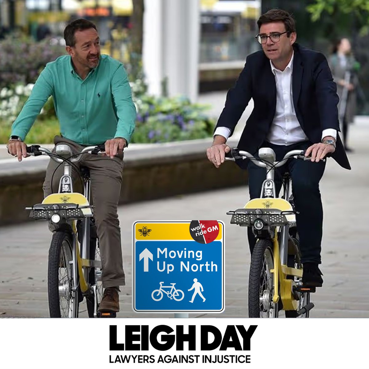 WalkRideGM's tweet photo. Andy Burnham is about to become PM 

What does that mean for active travel? New from Moving Up North: the inside account of how Burnham really operates

Ten years of hustings, hot seats, wins and climbdowns, from people who were in the room: a window into how he'll govern next https://t.co/U2y0y9b7wh