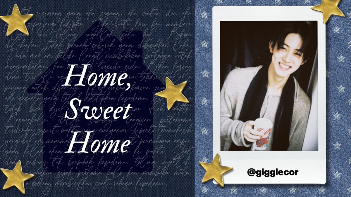 gigglecor's tweet photo. Home, Sweet Home
— #eomsuni #hyeongian au @ gigglecor

“Temanku bagaikan tempat yang selalu ku kunjungi; they’re my 𝐻𝑜𝓂𝑒. But, Josher Manyoe.. Dia bukan sekedar tempat yang bisa dikunjungi, melainkan tempat yang layak tuk ditinggali; his my 𝒮𝓌𝑒𝑒𝓉 𝐻𝑜𝓂𝑒.” https://t.co/gBRwhLsscs