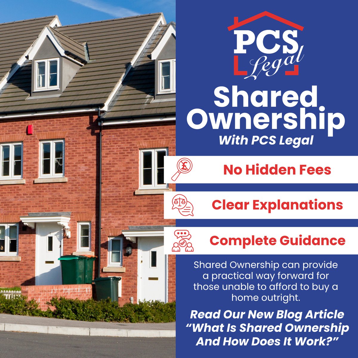 PCSLEGAL's tweet photo. Shared Ownership can provide a genuinely practical way forward if you are looking to get a foot on the property ladder but can't quite afford to buy a home outright 🏘️

👉 Read the Blog: https://t.co/uhPVD7QGIF

👉 Contact Us &amp; Get an Estimate: https://t.co/5gfIGIjCTR https://t.co/9uEYcHhrtL