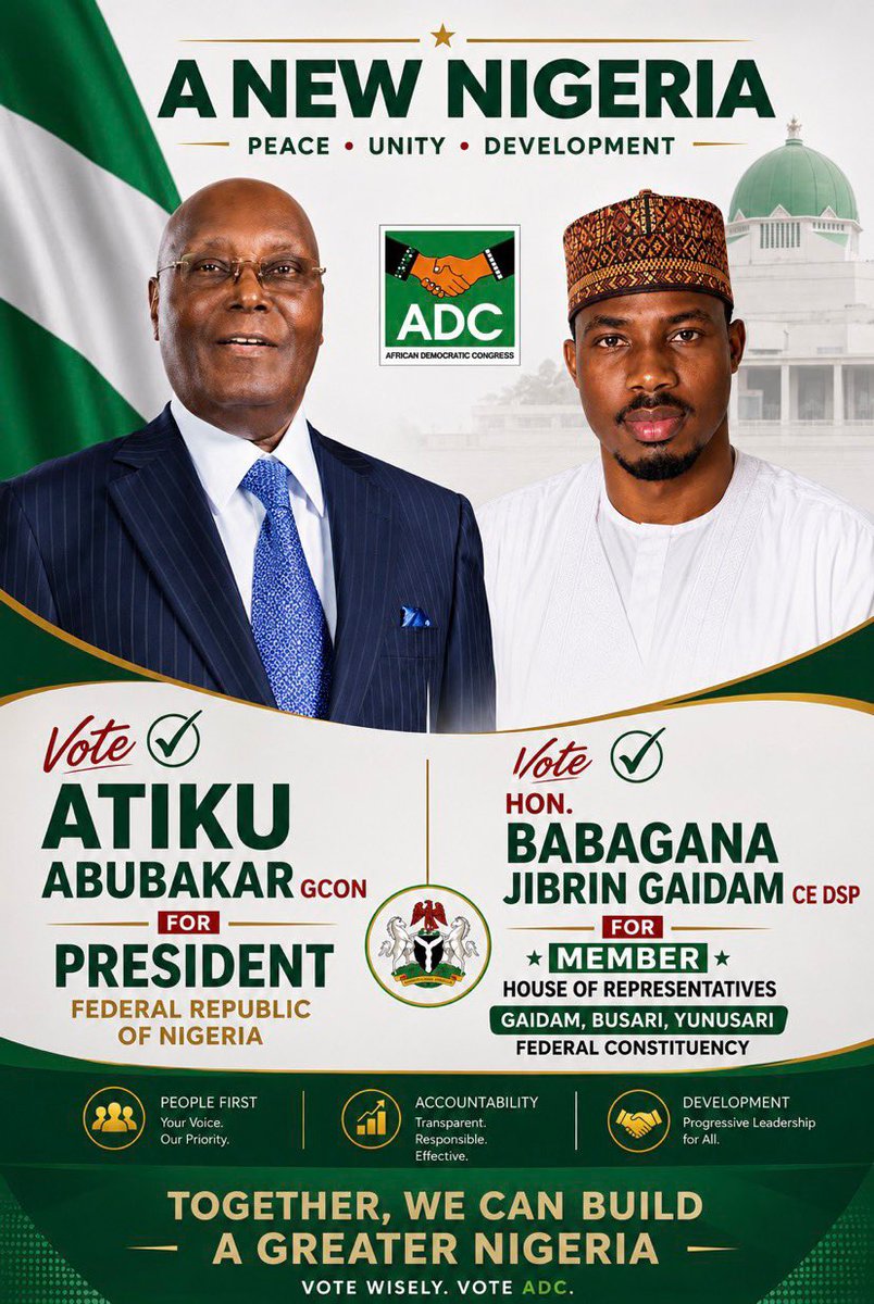 jephthah_j3141's tweet photo. Competency + Accountability=Great Leadership
Babagana has been tested and he is a trustworthy Candidate #Rep2027
#Yobe
#GaidamBusariYunusari2027 https://t.co/ed5RLAuzcU