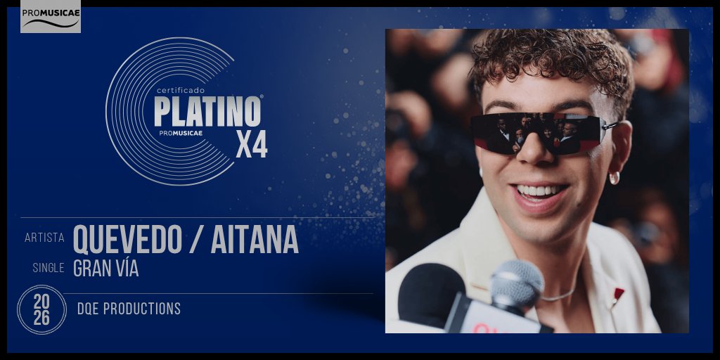 portaldemusica's tweet photo. @skinnyflakk @daleplayrecords @sanbenito @RimasMusic 🎶 #DiscoDeOro📀 para 2010YPICO de @pedrodquevedo https://t.co/DueN0If0cL