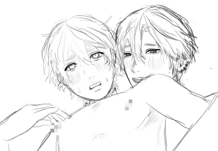 peke082's tweet photo. アカン…オリキャラに惚れてまう
攻めは顔キモいから見ないで https://t.co/w3S9CYgWQF